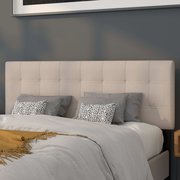 Flash Furniture Bedford Headboard, Queen, Beige Fabric HG-HB1704-Q-B-GG